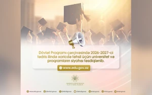 Xaricdə oxumaq istəyənlər üçün universitet və proqramların siyahısı