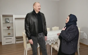 “Neçə gündür gəlmisiniz?” - Prezidentlə sakininin səmimi söhbəti - VİDEO