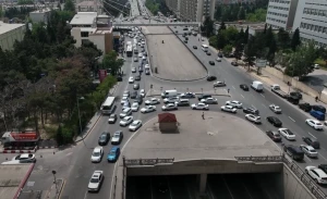 “Şamaxinka”da yeni svetoforlar quraşdırılır - VİDEO