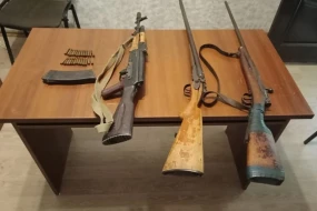 İşğaldan azad olunan bölgələrdən xeyli silah-sursat aşkarlandı