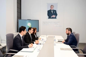 Mədəniyyət Nazirliyində “Yüksəliş” müsabiqəsinin qalibi ilə görüş - FOTO