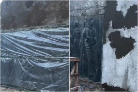 Cəfər Cabbarlının büstünün restavrasiyasına başlanılıb - VİDEO