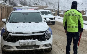 Yollardakı vəziyyətlə bağlı XƏBƏRDARLIQ