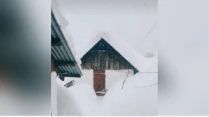 Bu rayonda qarın hündürlüyü 1,5 metri keçdi - FOTOLAR