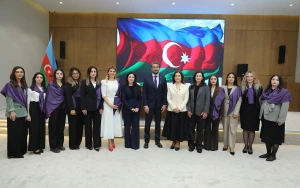 “Nazlı Ana” Xeyriyyə Təşkilatında andiçmə mərasimi keçirildi - FOTOLAR