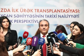 Azərbaycan tibb tarixində yeni səhifə:&nbsp;İlk ürək transplantasiyası - FOTOLAR