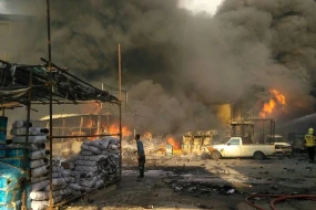 Tehranda böyük bazar yanır - ANBAAN VİDEO