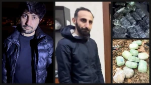 Narkoşəbəkə yaradan şəxslərdən 26 kq narkotik götürülüb - VİDEO