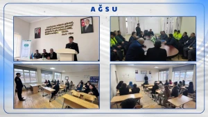 “Kiberdələduzlara qarşı diqqətli olun!” – Polis Ağsuda tədbirlər keçirdi