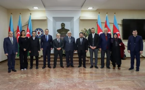 ADU-da “15 Temmuz Derneği” nümayəndə heyəti ilə görüş keçirildi - FOTOLAR