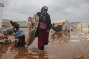 Suriyada daşqın - Ölənlər var