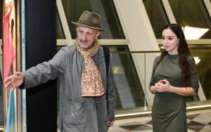 Leyla Əliyeva “Yüksələn işıq” sərgisində - FOTOLAR