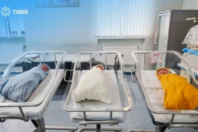 34 yaşlı qadın üçəm dünyaya gətirdi