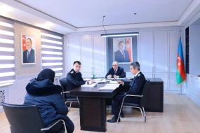 Kamran Əliyev Suraxanıda vətəndaşları qəbul etdi - FOTOLAR