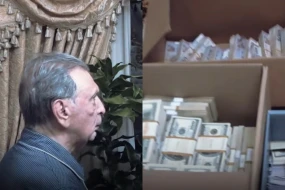 Ramiz Mehdiyevin evindən 17 milyon pul çıxıb - VİDEO