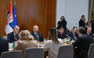 Prezident Belqradda Strateji Tərəfdaşlıq Şurasının 1-ci iclasında - FOTOLAR - YENİLƏNİB