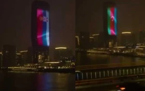 Hikmət Hacıyev Belqradın gecə görüntüsünü paylaşdı - VİDEO