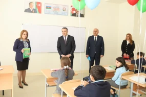 Ağdam 1 nömrəli məktəbdə tədris prosesinə başlanıldı - FOTOLAR