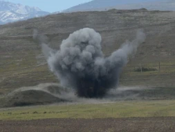 ANAMA-nın əməkdaşı minaya düşdü