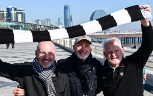 “Nyukasl” azarkeşləri Bakı gəzintisində -&nbsp;FOTO/VİDEO