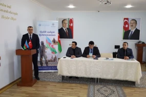 Gənclər Mərkəzi İsmayıllı rayonunda tədbir keçirdi - FOTOLAR