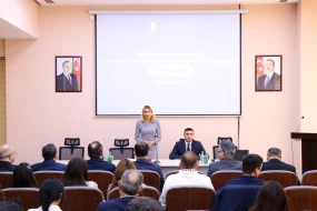 Baş Prokurorluqda media nümayəndələri üçün treninq keçirilib - FOTOLAR