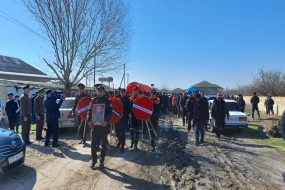 Faciəli şəkildə həlak olan FHN əməkdaşı dəfn olundu - FOTO