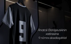 \"Neftçi\" bu futbolçunun formasını əbədiləşdirdi