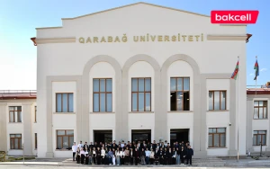 Bakcell və Gənclər Fondu Qarabağ Universitetində tələbələrlə görüş keçirib