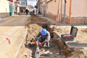 Xətaidə evlərin altında qalan magistral su xətti dəyişdirildi - FOTO/VİDEO