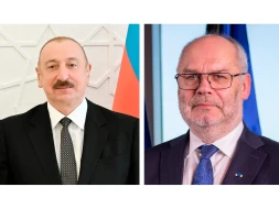 İlham Əliyev estoniyalı həmkarını təbrik etdi