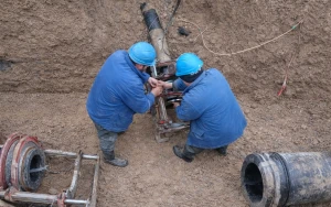 Zabrat qəsəbəsindəki su xəttində qəza aradan qaldırıldı&nbsp;