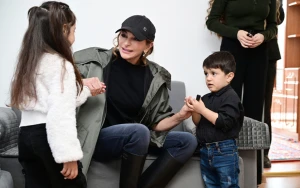 “Gəl, gəl, Mehriban xanımla görüş” - Prezident