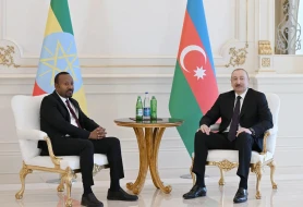 İlham Əliyevin Efiopiyanın Baş naziri ilə təkbətək görüşü oldu