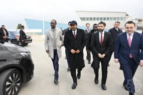 Efiopiyanın Baş naziri Səngəçal neft terminalında olub - FOTOLAR