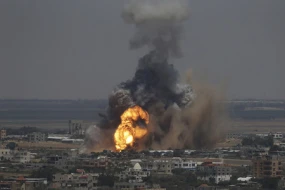 Beyrutda güclü partlayışlar eşidilir&nbsp;