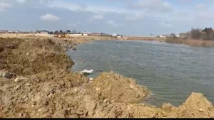 Sabunçuda gölün qanunsuz doldurulması faktı araşdırıldı -&nbsp;FOTO