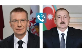 Latviya Prezidenti İranın Azərbaycana hücumunu qınadı