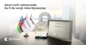 &nbsp;Kapital Bank qeyri-neft sektoru üzrə vergi rekordçusu ünvanını qoruyur&nbsp;&nbsp;