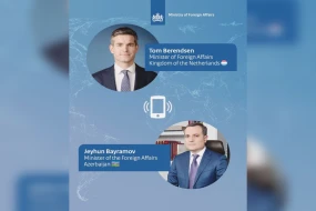 Azərbaycan və Niderland XİN başçılarının telefon danışığı olub