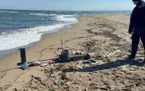 Türkiyədə sahildə PUA tapıldı - FOTOLAR