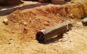 Məhv edilən həmin raketin görüntüləri - FOTO / VİDEO