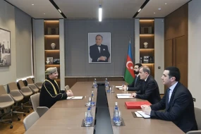 Ceyhun Bayramov Omanın qeyri-rezident səfirini qəbul etdi - FOTO