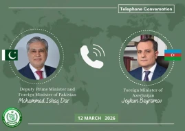 Ceyhun Bayramov pakistanlı həmkarı ilə müzakirə apardı