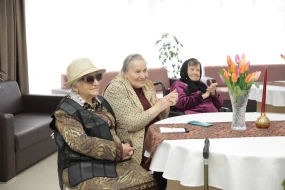 Ahıl şəxslər üçün sosial xidmət müəssisəsində bayram tədbirindən FOTOLAR