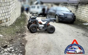 Qubada kvadrosikl aşdı -&nbsp;Ölən var