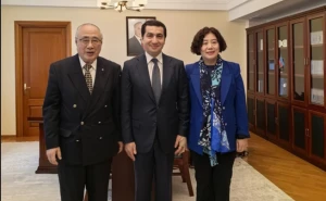 Prezidentin köməkçisi daha bir görüş keçirdi