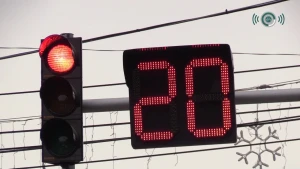 Bakıda işıqforlarda saniyəölçən tablolar yığışdırılır - SƏBƏB