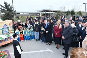 Abşeronda Novruz bayramı şənliyi keçirildi - FOTOLAR