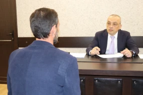 Zaur Mikayılov Abşeronda vətəndaşlarla görüşdü - FOTOLAR